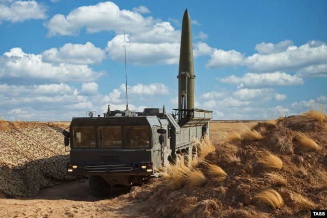 Російський оперативно-тактичний ракетний комплекс (ОТРК) «Іскандер-М». Архівне фото