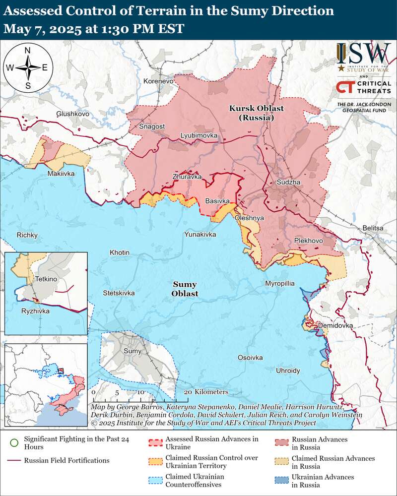 Силы обороны снова продвинулись на Курщине: в ISW рассказали об ситуации. Карта dqxikeidqxidqeant