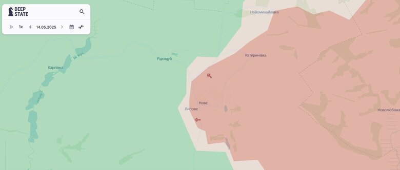 Map update from DeepState dqxikeidqxidqrant