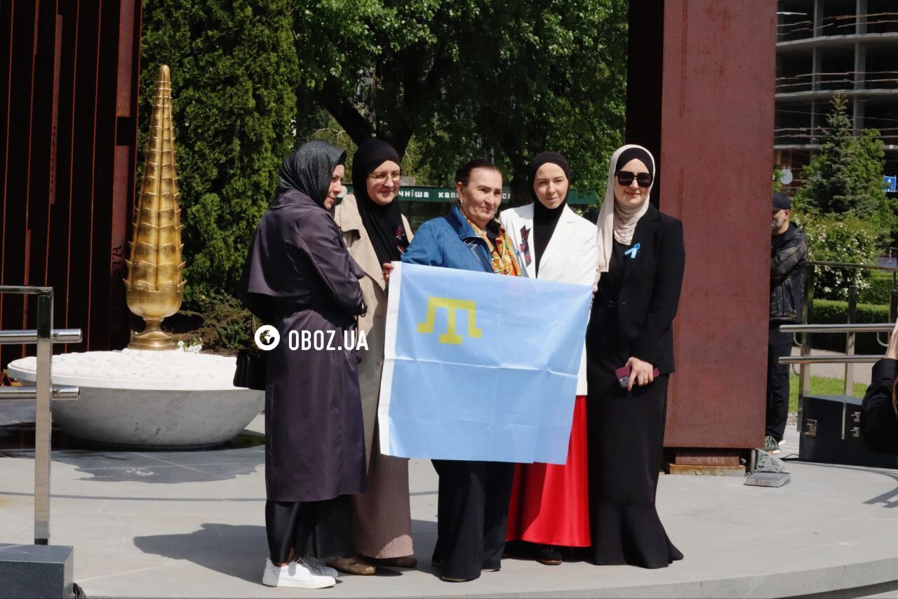 В Киеве почтили жертв геноцида крымскотатарского народа 1944 года. Фото и видео