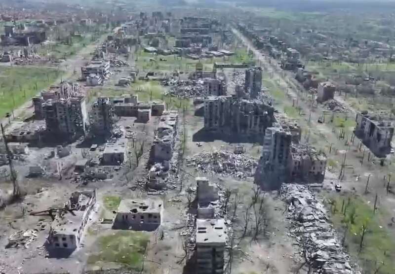 Знищений росіянами Торецьк у Донецькій області