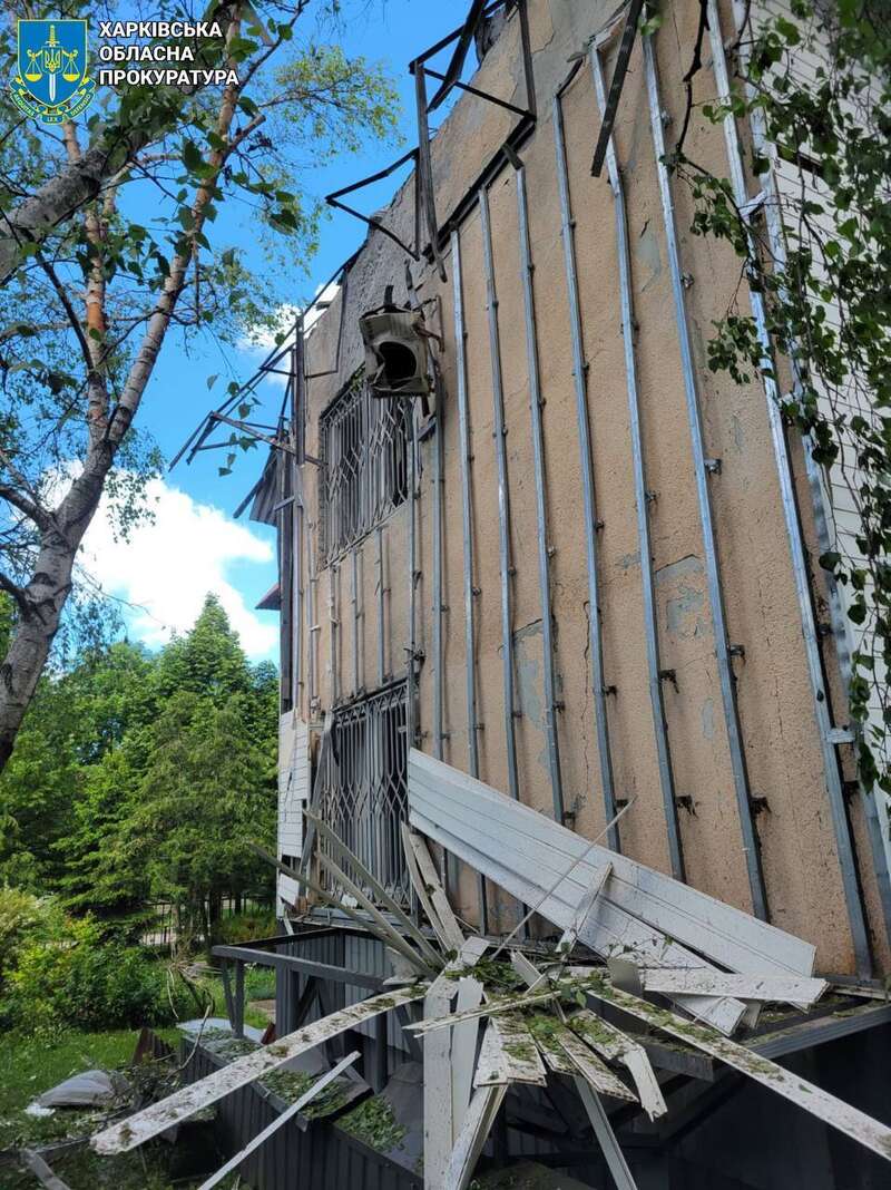 Shelling of Chuhuyiv on May 21 - shelling of the village Hrushivka, Kupiansk district dqxikeidqxidqeant