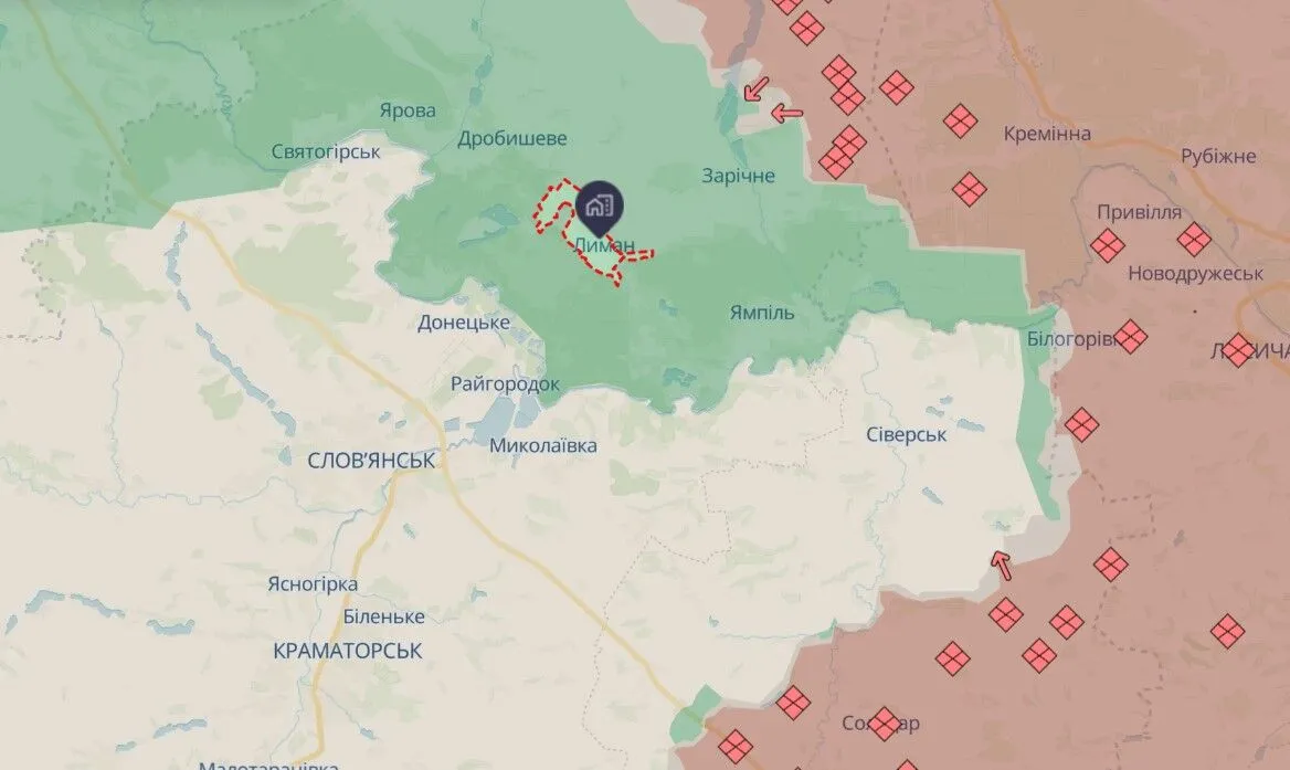 Лиманський напрямок DeepState