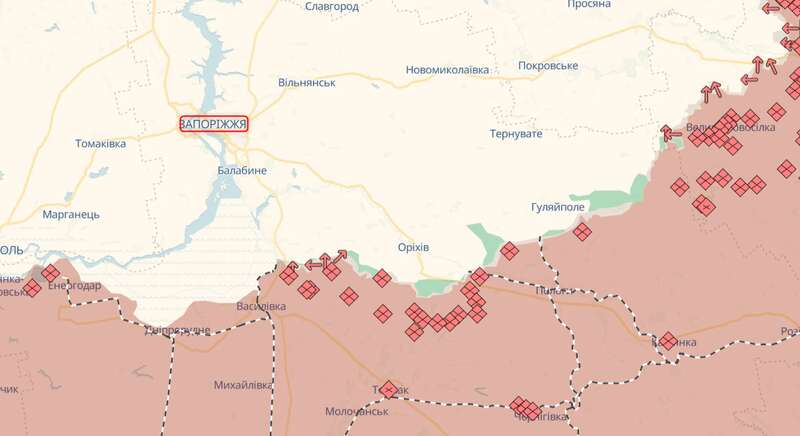 Оккупанты совершили более 400 ударов по Запорожской области, есть пострадавшие. Фото dqxikeidqxidqrant