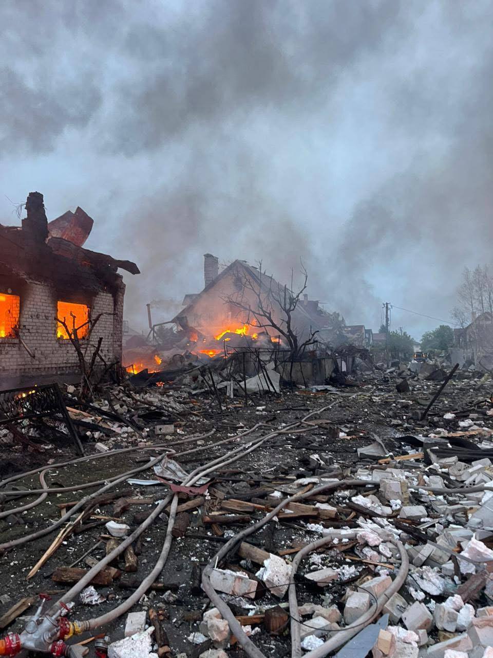 Атака РФ на Київщину dqxikeidqxidqeant