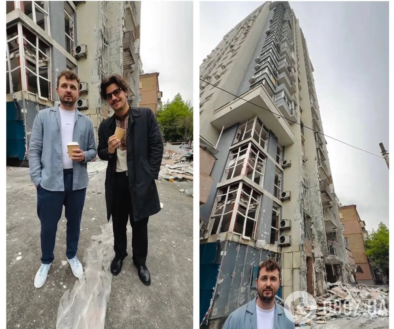 Росія вдарила дроном по будинку Жені Яновича в Києві, коли він був усередині: що з ведучим зараз