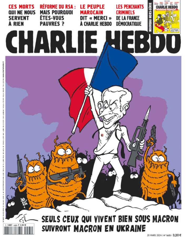 Журнал Charlie Hebdo звернувся до суду через