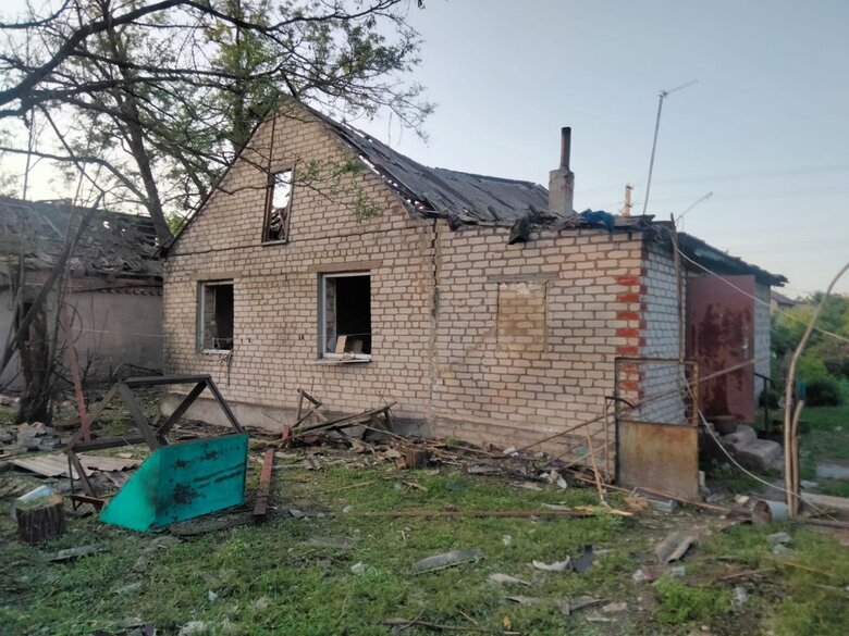 aftermath of shelling in Donetsk region dqxikeidqxidqrant