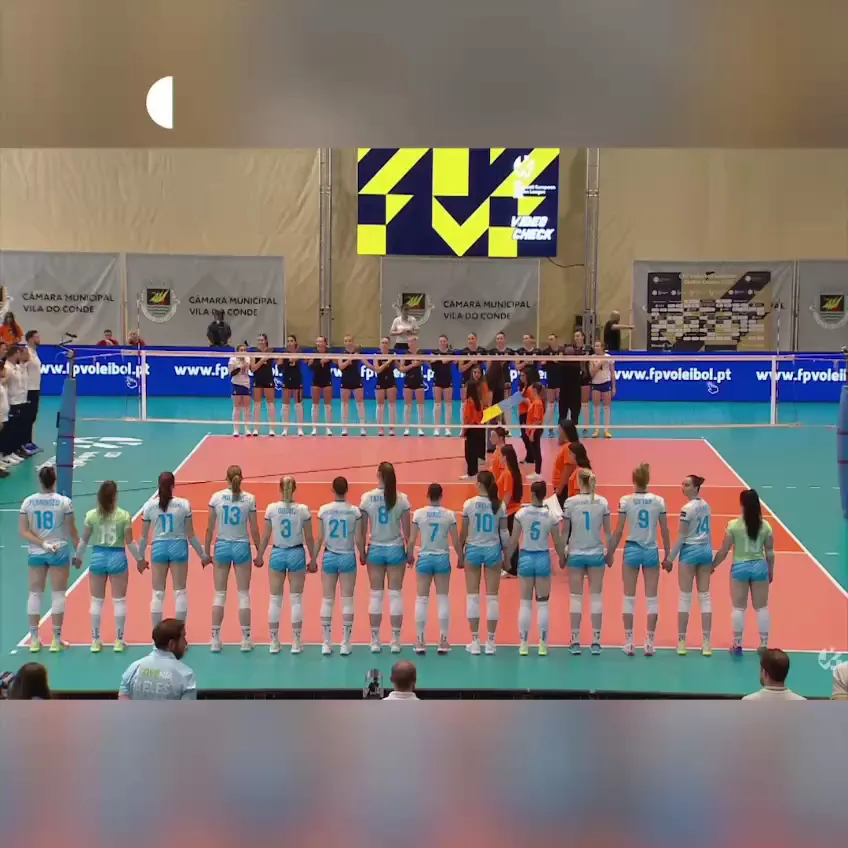Збірній України відмовили увімкнути гімн у Словенії. Гравчині його заспівали самі і перемогли в матчі Золотої Євроліги з волейболу. Відео dqxikeidqxiqqdant