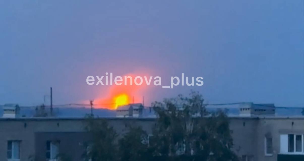 Drones attacked Tambov Gunpowder Plant, a fire broke out: the fire is visible from afar. Photo and video dqxikeidqxidqeant