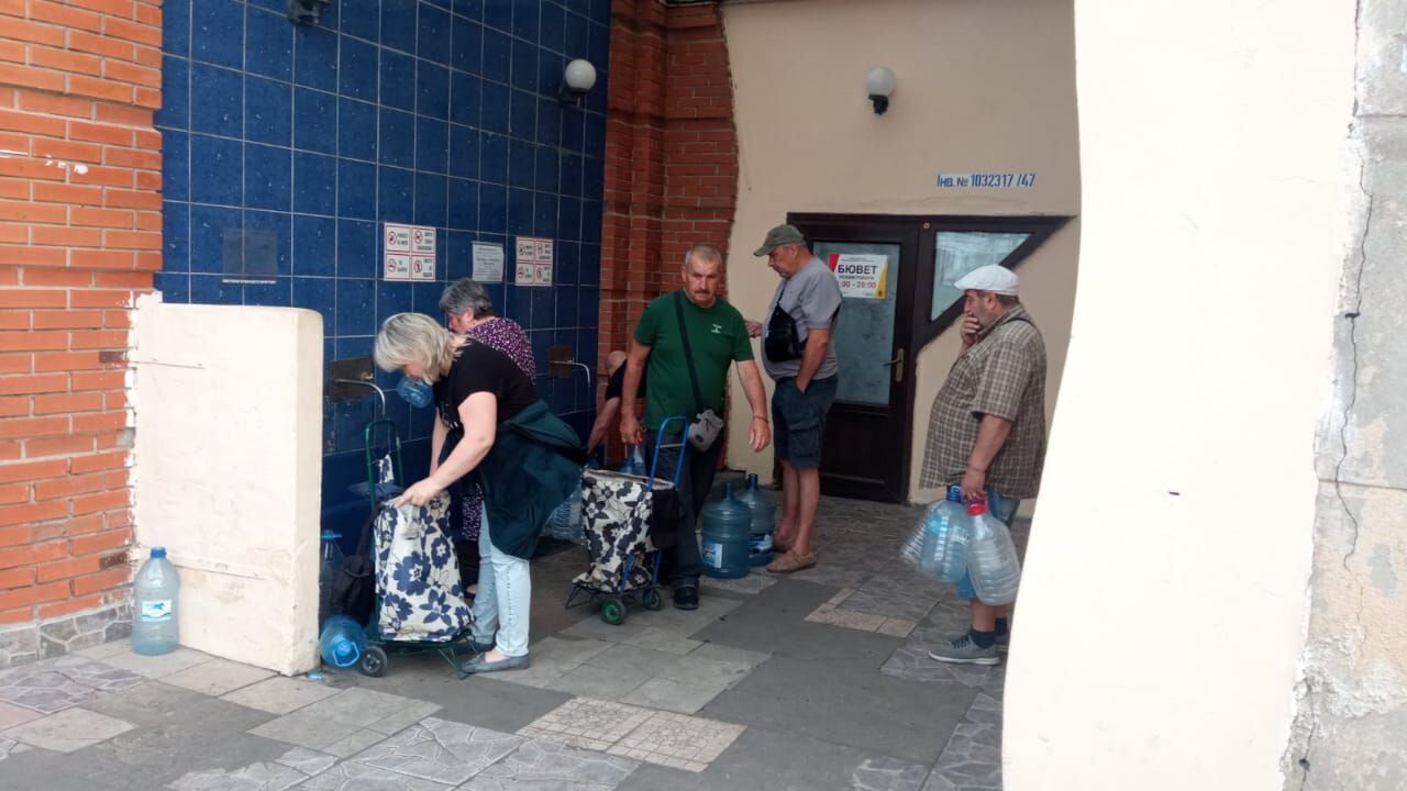 What happened to the water in Odesa