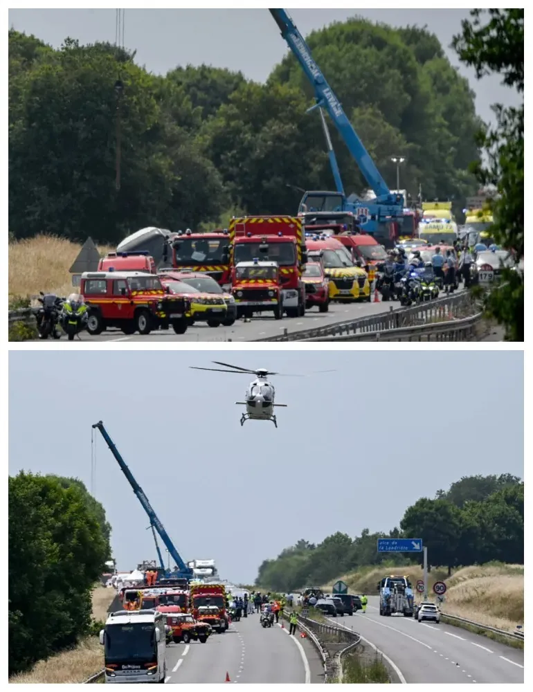 Среди жертв аварии с автобусом во Франции трое украинцев: новые подробности. Фото dqxikeidqxidqeant