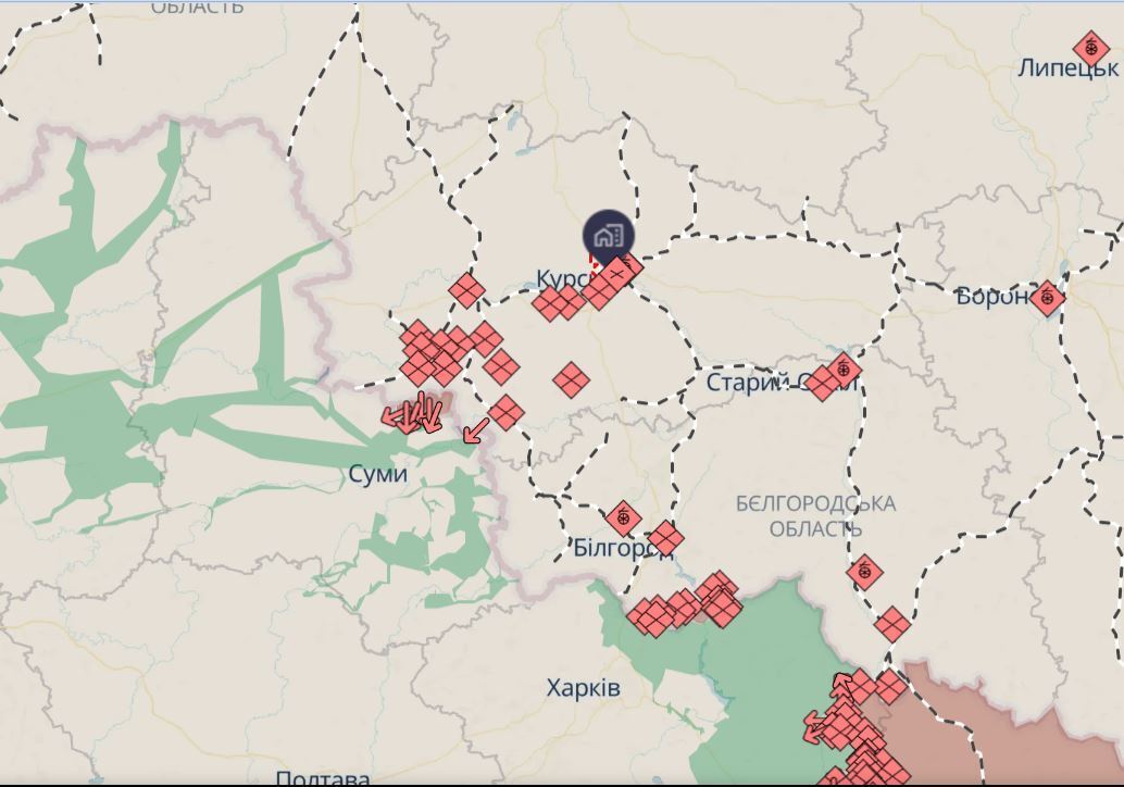 Прикордонники на Курщині знищили стартову позицію БПЛА і склад боєприпасів. Відео dqxikeidqxireant
