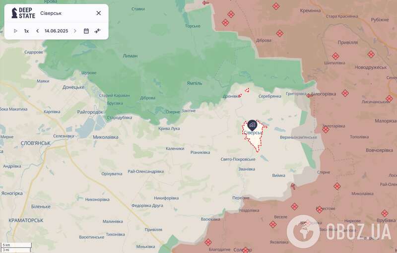 In the Siverskyi direction, the enemy has been using chemical weapons for the third week in a row: details