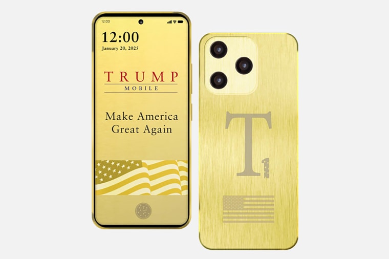 Trump-branded wireless service launches — with a gold phone