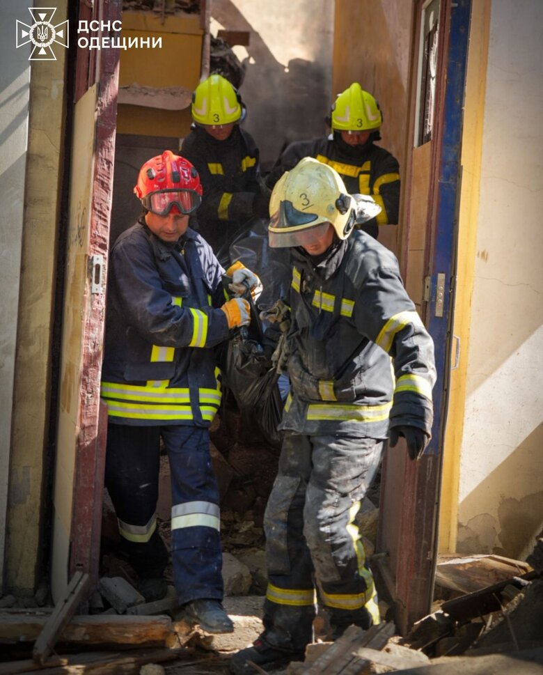 Russian drone attack on Odesa