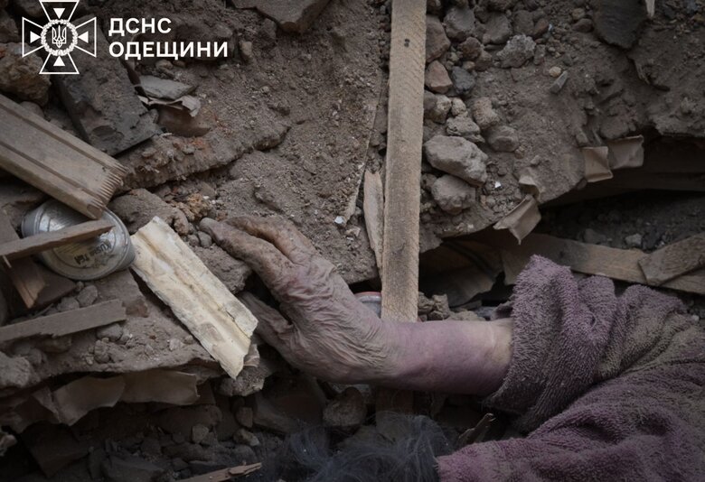 Russian drone attack on Odesa