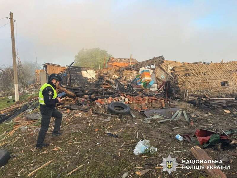 Occupants massively struck Sumy: houses destroyed, a child among the dead. Photos and video