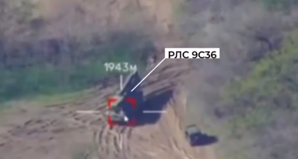 SBU drone struck a radar from the Buk-M2 SAM system dqxikeidqxirzant
