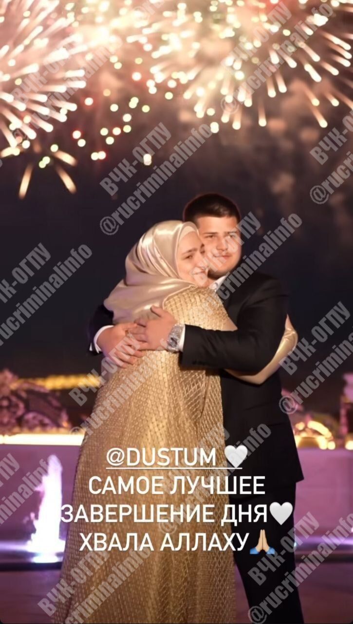 17-летнего сына приспешника Путина Кадырова сфотографировали с часами за 7 млн долларов