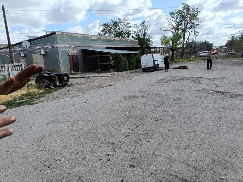 consequences of the strike on the Kamianske region dqxikeidqxidqeant