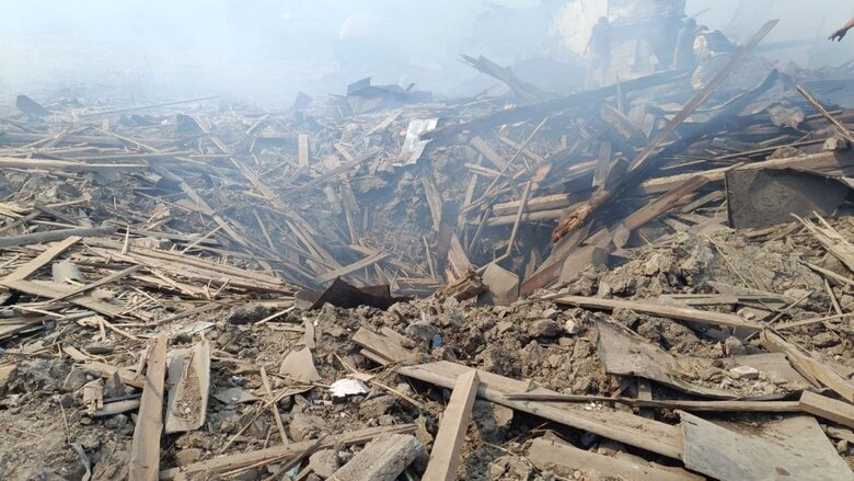 consequences of the strike on the Kamianske region