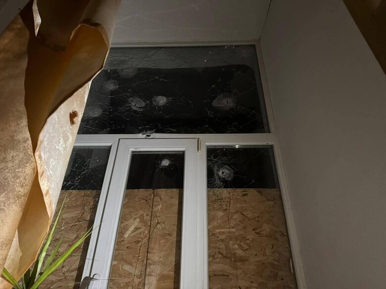 hospital in Kherson after the shelling