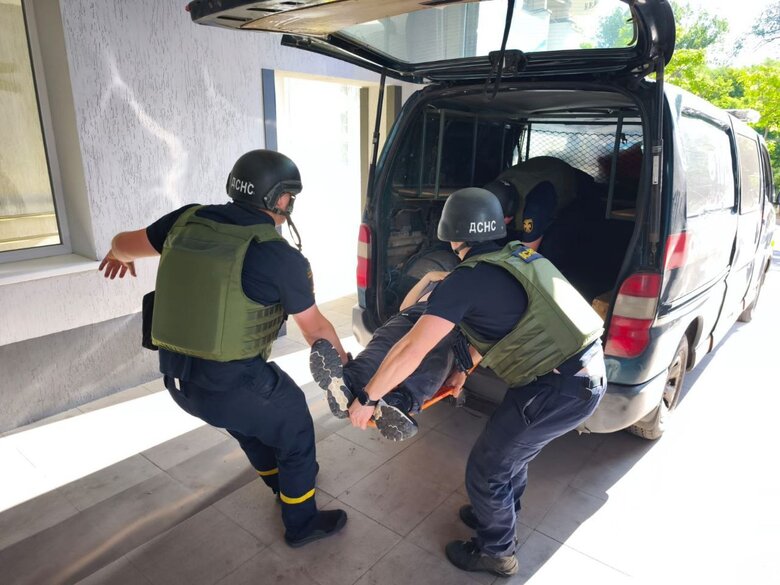 Nikopol after the attack