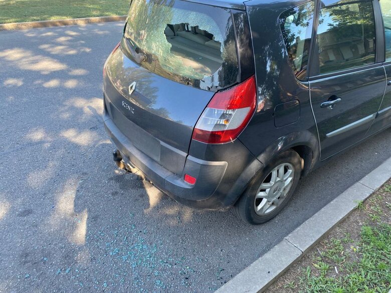 Nikopol after the attack