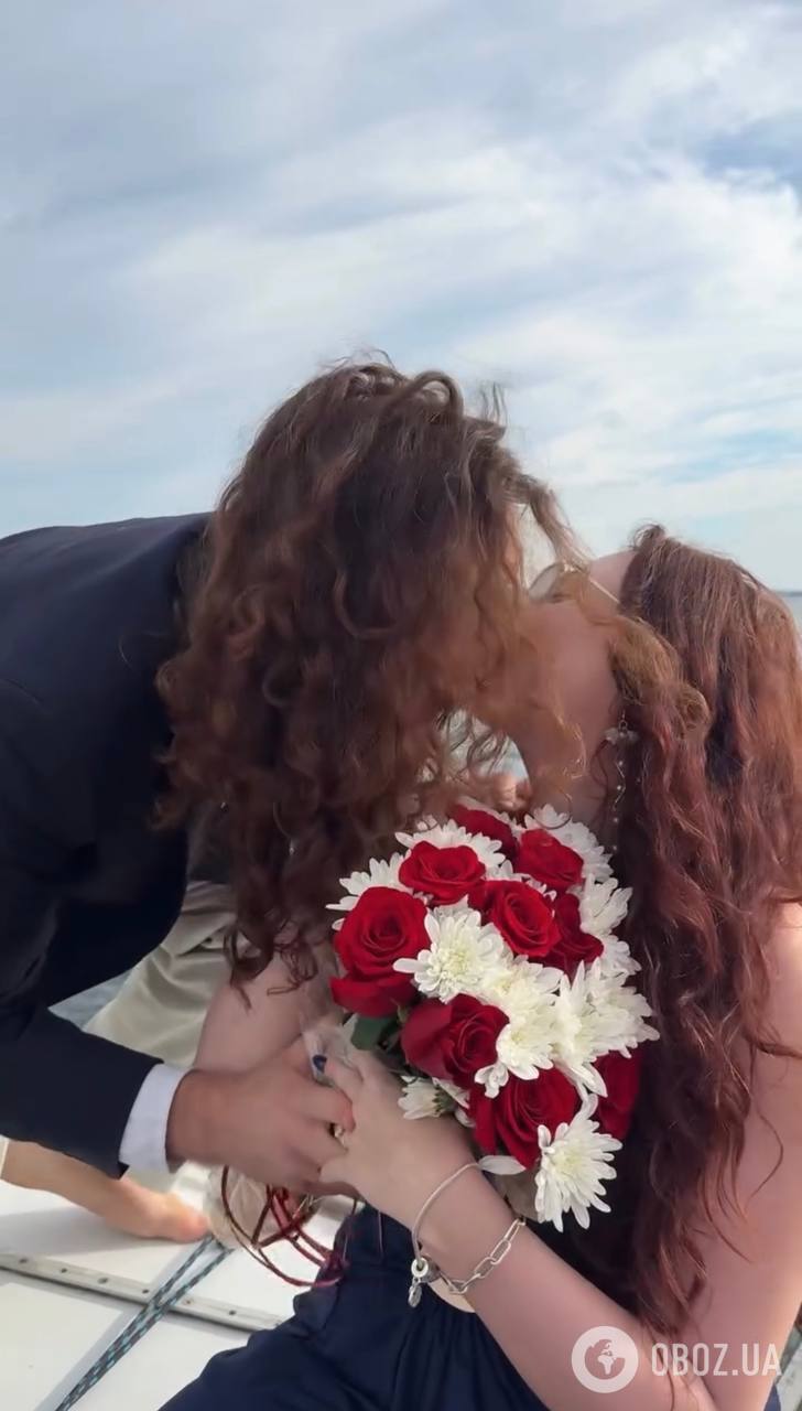 20-річна донька Олі Полякової виходить заміж: що відомо про коханого Маші, який зробив їй пропозицію на яхті серед піц. Фото, відео