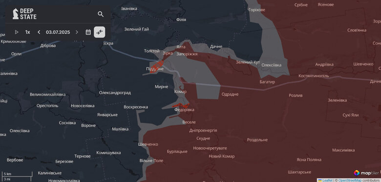 Russian advance in the Donetsk area dqxikeidqxidqrant