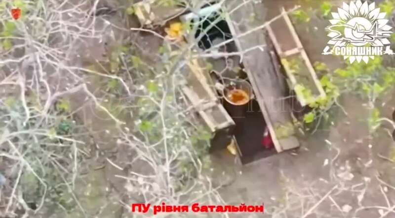 Ukrainian aviation destroyed the enemy’s control point near Pologi. Video dqxikeidqxiuuant