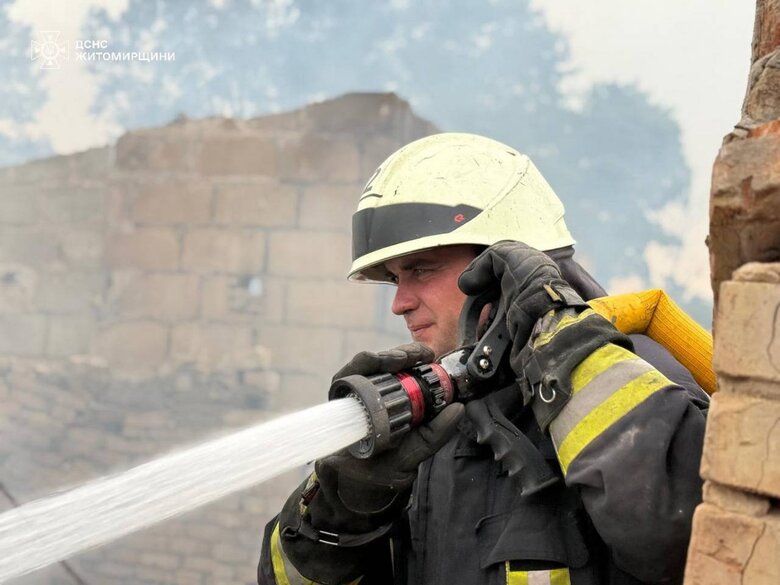 Shelling of Zhytomyr region on July 9, 2025