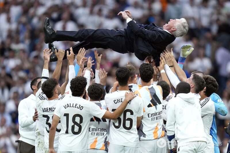 Анчелотті, який не випускав українського футболіста в