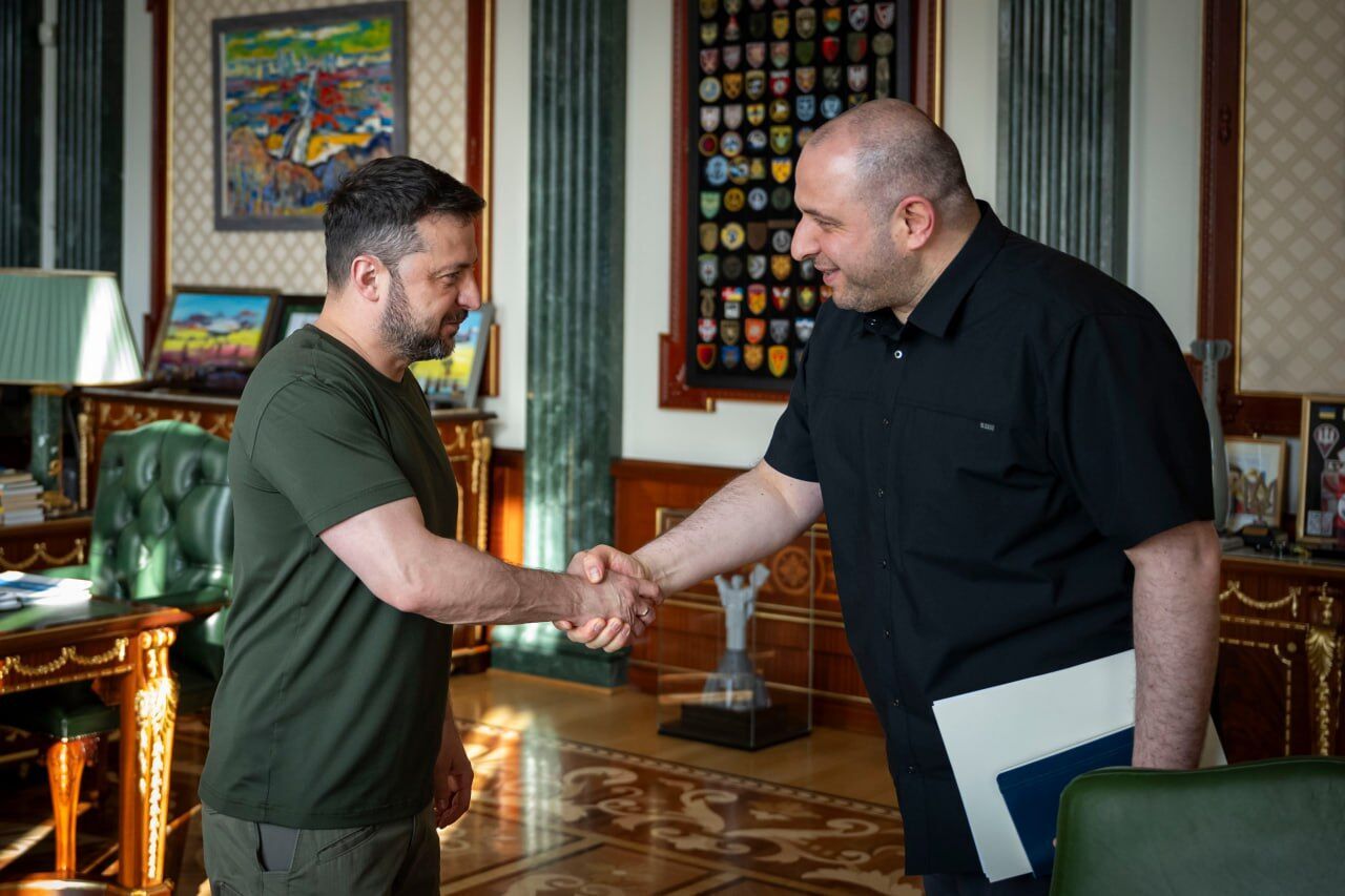Zelensky held a meeting with Umerov: important decisions will be published soon. Photo dqxikeidqxidqeant