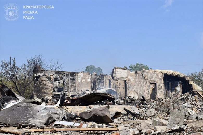Kramatorsk after shelling dqxikeidqxidqrant