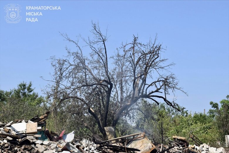 Kramatorsk after shelling