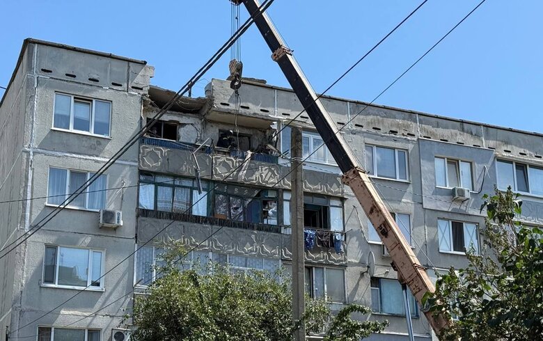 aftermath of the strike on Pavlohrad dqxikeidqxidqrant