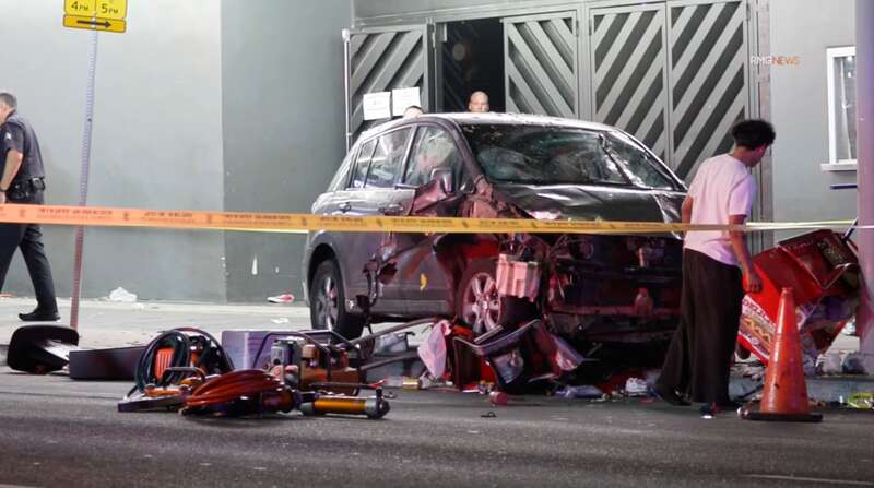 У Лос-Анджелесі авто в’їхало в натовп: постраждали десятки осіб. Фото і відео dqxikeidqxidqeant