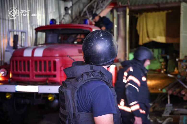 Consequences of the attack on Kharkiv region