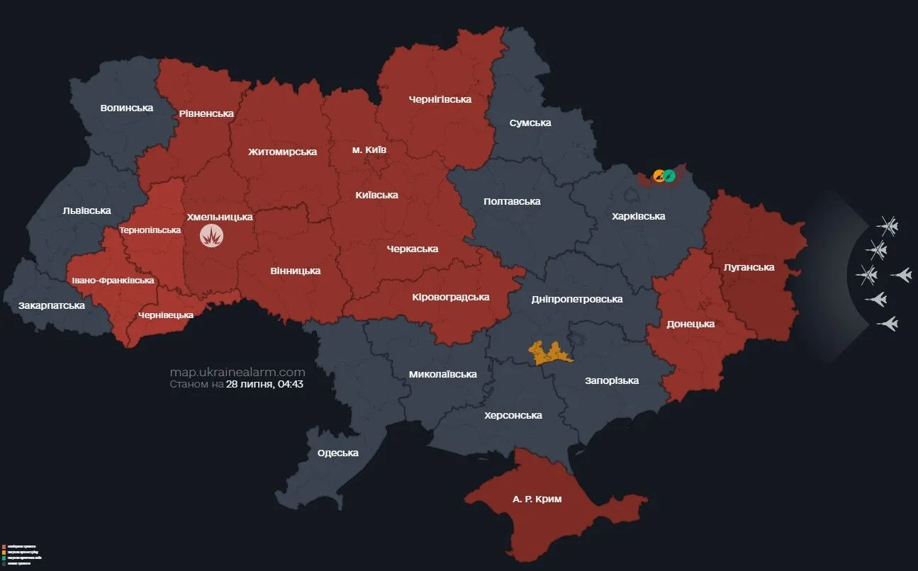 Росія вдарила дронами і запустила ракети по Україні після підняття в повітря групи літаків Ту-95МС і Ту-160: є постраждалі. Усі подробиці