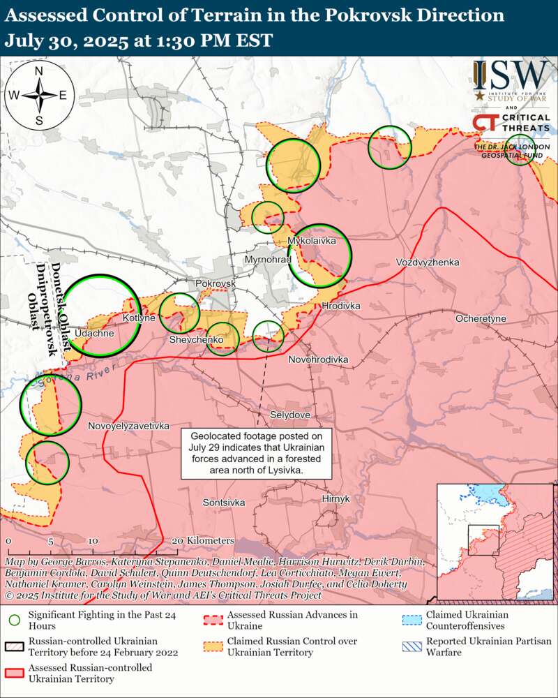 Українські воїни вибили росіян під Покровськом: де є просування dqxikeidqxidqrant