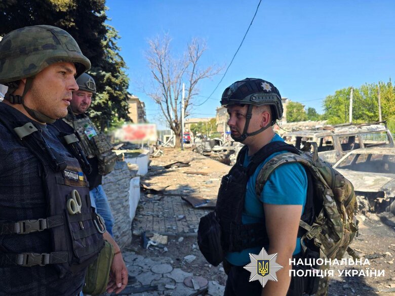 Druzhkivka after the shelling dqxikeidqxidqrant
