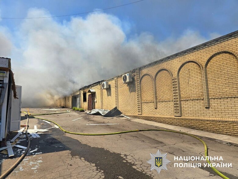 Druzhkivka after the shelling