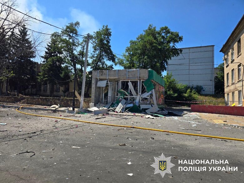 Druzhkivka after the shelling