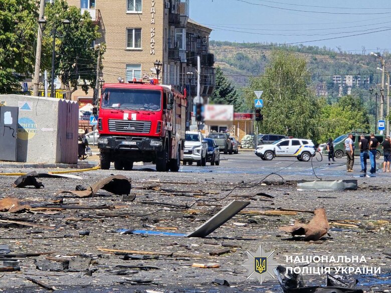 Druzhkivka after the shelling