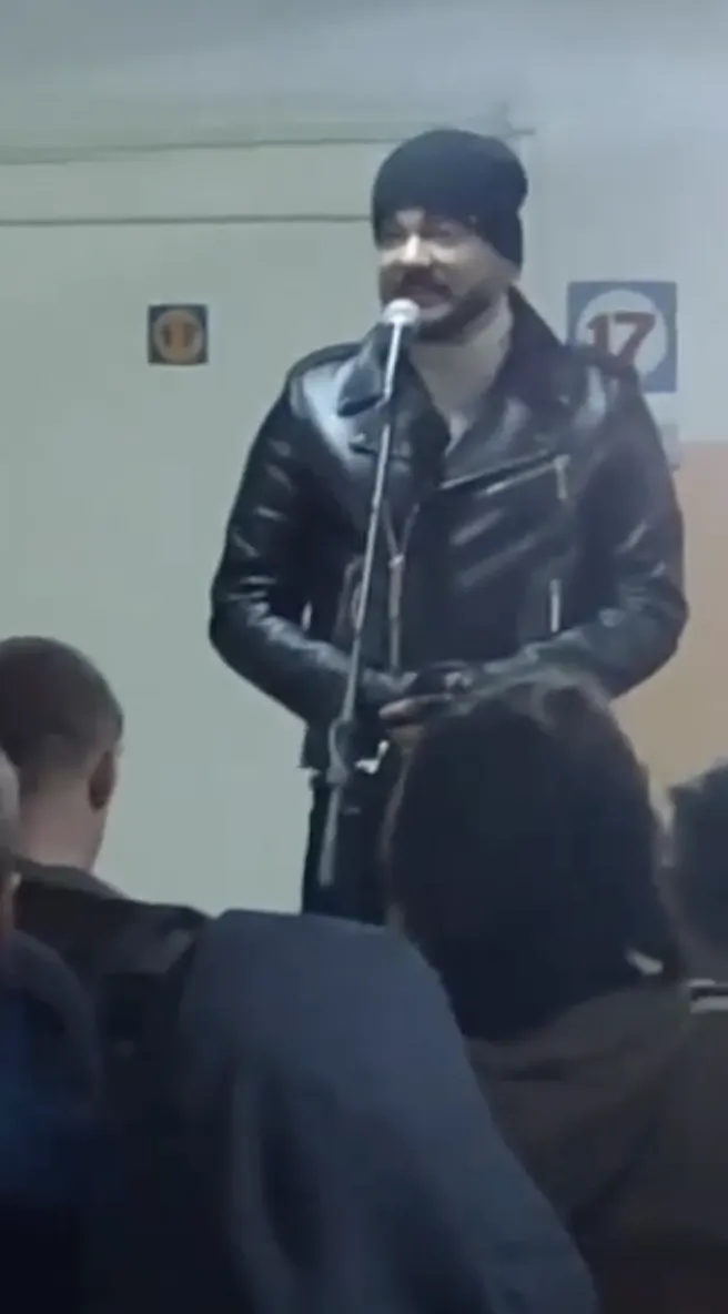 Путініст Кіркоров несподівано на публіку