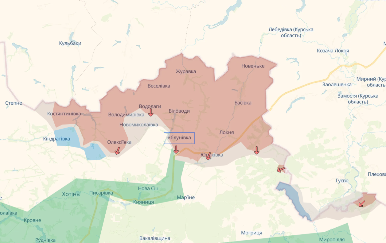 Українські воїни просунулися на півночі Сумської області, - Генштаб dqxikeidqxidqeant
