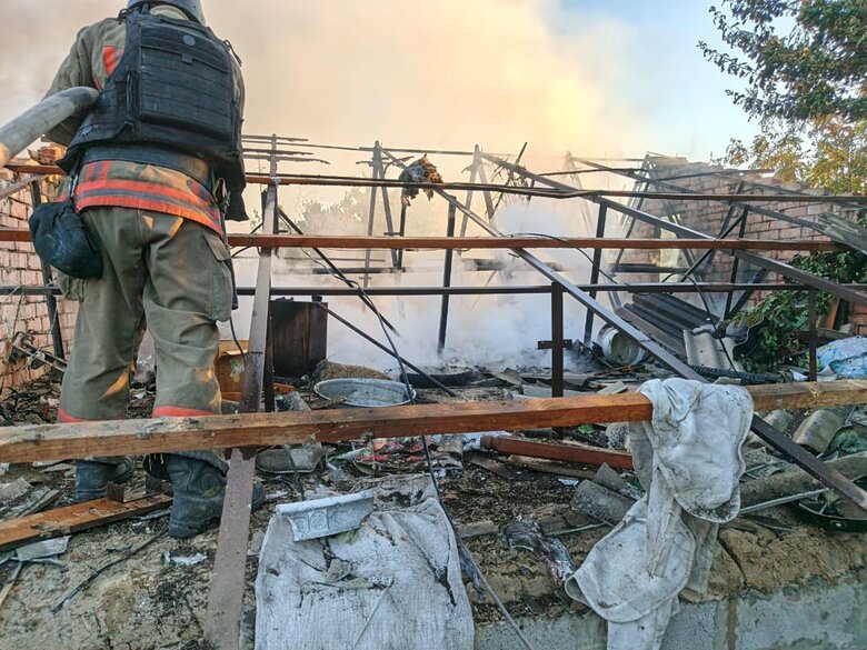 Consequences of the attack on Dnipropetrovsk region