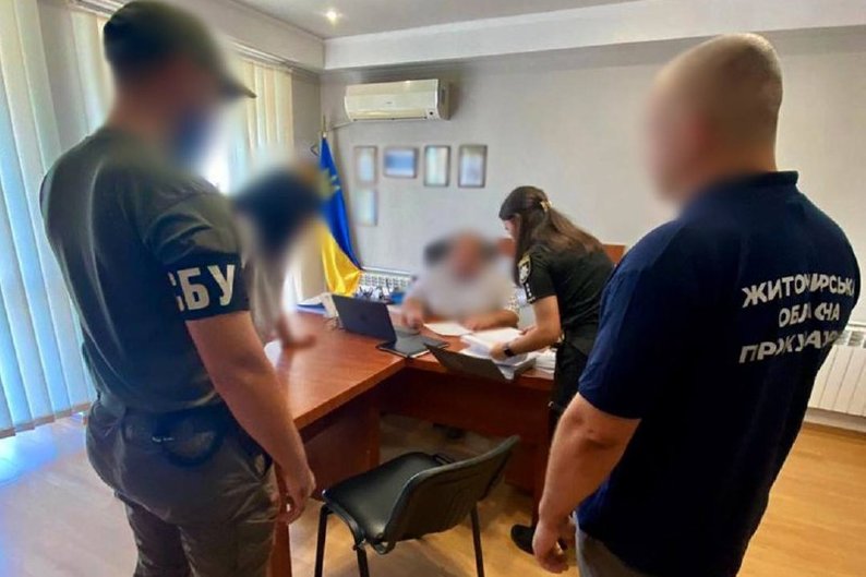 The Security Service and National Police revealed multimillion-dollar schemes involving the heads of two water utilities in Zhytomyr region